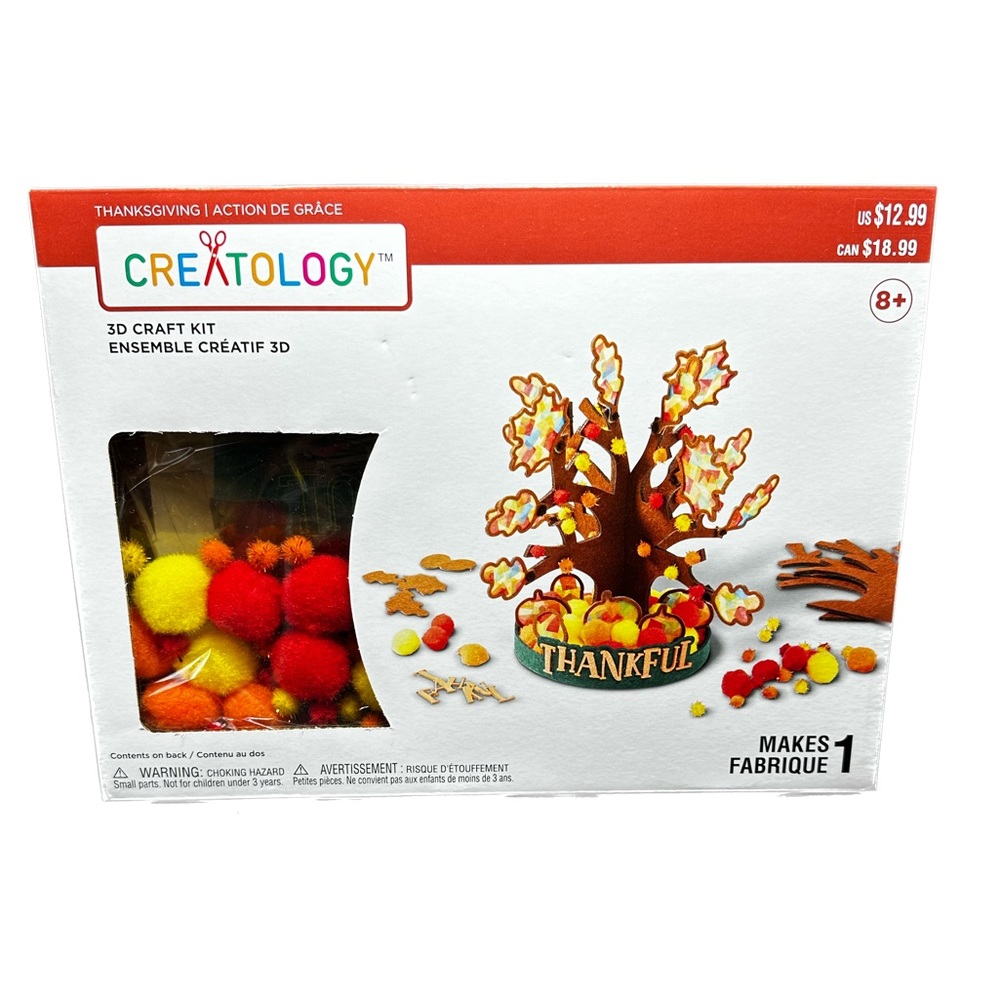 Creatology 3D Kids Craft Thanksgiving Felt Stickers Kit